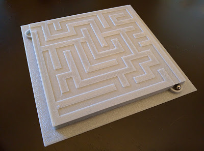 Printed maze